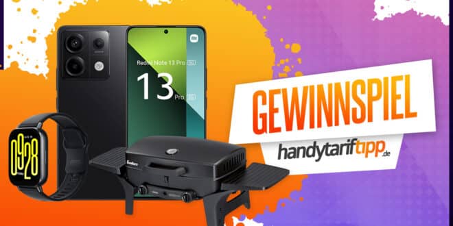 Sommer-Gewinnspiel 2025 – Gewinne ein Xiaomi Redmi Note 13 Pro 5G, eine Redmi Watch oder einen Gasgrill!