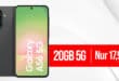 Samsung Galaxy A56 5G -256GB- mit 20GB Allnet Flat nur 17.99 Euro monatlich
