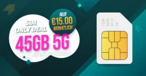 Telekom Netz ohne Laufzeit – 20GB 5G nur 10 Euro monatlich und 45GB 5G nur 15 Euro monatlich