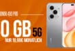 Honor 400 Pro für einmalig 99 Euro mit 40GB Allnet Flat nur 19.99 Euro monatlich