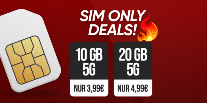 Monatlich kündbar - 10GB Allnet Flat nur 3.99 Euro - 20GB nur 4.99 Euro und 30GB nur 6.99 Euro monatlich