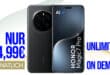 Honor Magic 7 Pro für einmalig 99 Euro mit unlimited on demand und 100 Euro Wechselbonus bei Rufnummernmitnahme nur 34.99 Euro monatlich