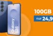 Samsung Galaxy S25 für einmalig 49.95 Euro mit 100GB 5G Allnet Flat nur 24.99 Euro monatlich