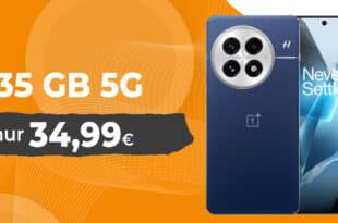 OnePlus 13 für einmalig 189 Euro mit 35GB Allnet Flat und 100 Euro Wechselbonus nur 34.99 Euro monatlich