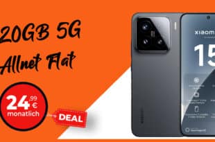 Xiaomi 15 für einmalig 29 Euro mit 20GB Telekom Allnet Flat und 50 Euro Wechselbonus nur 24.99 Euro monatlich