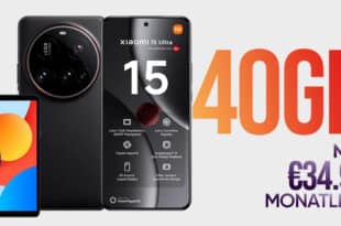 Xiaomi 15 Ultra & Redmi Pad SE für einmalig 49 Euro (Einsendung Altgerät) mit 40GB Allnet Flat nur 34.99 Euro monatlich