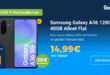 Samsung Galaxy A36 für einmalig 19 Euro mit 40GB Allnet Flat und 150 Euro Wechselbonus nur 14.99 Euro monatlich