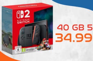 Nintendo Switch 2 Mario Kart World mit Handyvertrag - 40GB 5G Telekom Allnet Flat für 34.99 Euro monatlich
