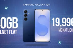 Samsung Galaxy S25 für einmalig 99 Euro mit 40GB Allnet Flat nur 19.99 Euro monatlich
