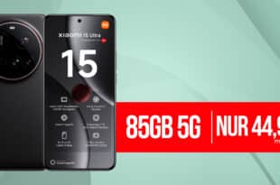 Xiaomi 15 Ultra für einmalig 11 Euro mit 85GB Allnet Flat und 100 Euro Wechselbonus nur 44.99 Euro monatlich