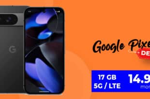 Google Pixel 9 für einmalig 29 Euro mit 17GB Allnet Flat nur 14.99 Euro monatlich