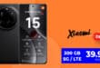 Xiaomi 15 Ultra & 67W HyperCharge Ladegerät für einmalig 79 Euro mit 300GB Allnet Flat und 100 Euro Wechselbonus nur 39.99 Euro monatlich