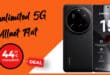 Xiaomi 15 Ultra für einmalig 49 Euro mit unlimited 5G Allnet Flat und 100 Euro Wechselbonus nur 44.99 Euro monatlich