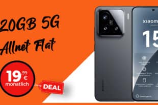 Xiaomi 15 für einmalig 49 Euro mit 20GB 5G Telekom Allnet Flat und 50 Euro Wechselbonus nur 19.99 Euro monatlich