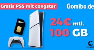 PlayStation 5 PS5 Slim Digital Edition mit 100GB Allnet Flat nur 24 Euro monatlich