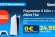 40GB Telekom 5G Allnet Flat mit Sony Playstation 5 Slim PS5 Digital Edition und 150 Euro Wechselbonus und 50 Euro Cashback nur 24.99 Euro monatlich