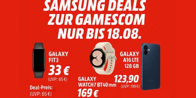 Samsung Deals zur Gamescom: Diese Angebote bei MediaMarkt solltest du nicht verpassen