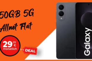 Samsung Galaxy S25 Edge für einmalig 79 Euro mit 50GB Allnet Flat und 50 Euro Wechselbonus nur 29.99 Euro monatlich