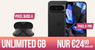Google Pixel 9 Pro & Pixel Buds A für einmalig 29 Euro mit o2 unlimited on demand nur 24.99 Euro monatlich