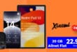 Xiaomi Redmi Note 14 Pro 5G & Redmi Pad SE Tablet & Redmi Buds 6 mit 20GB Allnet Flat nur 22.99 Euro monatlich – 30GB nur 23.99 Euro