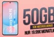 Samsung Galaxy S24 FE mit 50GB Allnet Flatrate und 50 Euro Wechselbonus nur 19.99 Euro monatlich