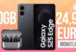 Samsung Galaxy S25 Edge -512GB- & Galaxy Buds3 Pro für einmalig 49 Euro mit 20GB Telekom oder 30GB Vodafone nur 24.99 Euro monatlich