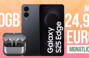 Samsung Galaxy S25 Edge -512GB- & Galaxy Buds3 Pro für einmalig 49 Euro mit 20GB Telekom oder 30GB Vodafone nur 24.99 Euro monatlich