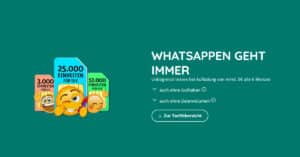 WhatsApp SIM – Flexible Prepaid-Tarife mit unbegrenztem WhatsApp
