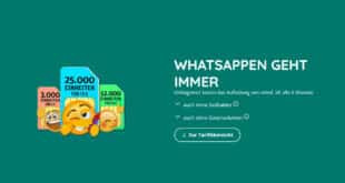 WhatsApp SIM – Flexible Prepaid-Tarife mit unbegrenztem WhatsApp