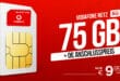 Allnet Flat 75GB 5G im Vodafone Netz nur 9.99 Euro monatlich