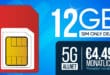 Monatlich kündbar - 12GB Allnet Flatrate nur 4.49 Euro monatlich