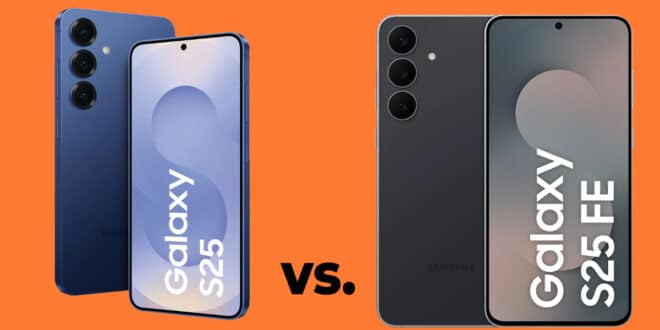 Samsung Galaxy S25 FE vs. Galaxy S25 – Unterschiede, Specs & Preise im Vergleich