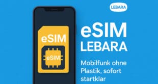eSIM LEBARA: Alle Infos, Tarife & Vorteile zur digitalen SIM