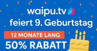 waipu.tv feiert 9. Geburtstag – und ihr bekommt die Geschenke!