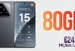 Xiaomi 15 -512GB- mit 80GB Allnet Flat nur 24.99 Euro monatlich