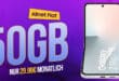 Samsung Galaxy Z Flip7 FE 256GB für einmalig 79 Euro mit 50GB Allnet Flat und 50 Euro Wechselbonus nur 29.99 Euro monatlich