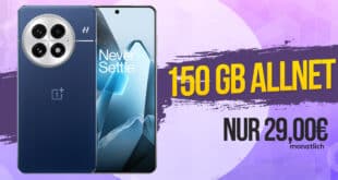 OnePlus 13 512GB für einmalig 239 Euro mit 150GB Allnet Flat nur 29 Euro monatlich