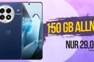 OnePlus 13 512GB für einmalig 239 Euro mit 150GB Allnet Flat nur 29 Euro monatlich