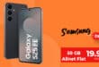 Samsung Galaxy S25 FE mit 50GB Allnet Flat und 40 Euro Cashback nur 19.99 Euro monatlich