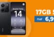 Xiaomi Redmi Note 14 für einmalig 9.99 Euro mit 17GB Allnet Flatrate nur 6.99 Euro monatlich