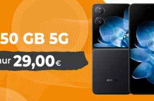 Xiaomi Mix Flip 512GB für einmalig 29 Euro mit 150GB Allnet Flat nur 29 Euro monatlich