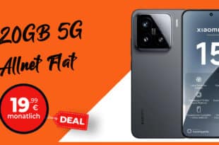 Xiaomi 15 für einmalig 79 Euro mit 20GB Allnet Flat und 50 Euro Wechselbonus nur 19.99 Euro monatlich