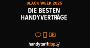 Wo findet man die besten Handyverträge zu Black Friday und Black Week?