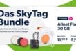 30GB Telekom Allnet Flat mit 4 SkyTags, Powerbank und TSA Lock & 150 Euro Wechselbonus nur 11.99 Euro monatlich