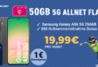 Samsung Galaxy A56 256GB mit 50GB Allnet Flat und 50 Euro Wechselbonus nur 19.99 Euro monatlich