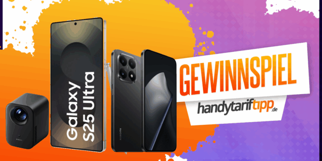 HandyTarifTipp.de Jahres-Gewinnspiel - Hauptgewinn ein Samsung Galaxy S25 Ultra