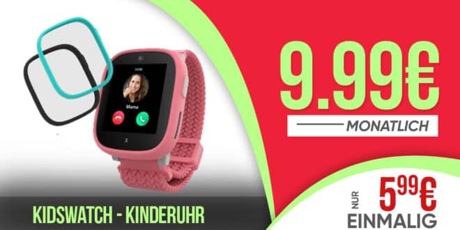 Xplora X6Play (2025) Kidswatch - Kinderuhr mit Vertrag nur 9.99 Euro monatlich