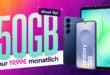 Samsung Galaxy S25 & Galaxy Tab A11 für einmalig 99 Euro mit 50GB Allnet Flat nur 19.99 Euro monatlich