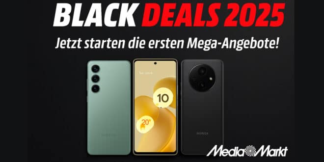 MediaMarkt Black Deals 2025 – Die ersten Handy-Angebote sind da!