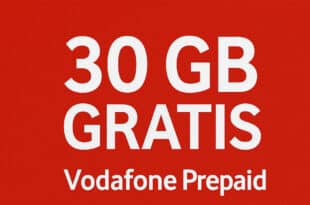 Vodafone Prepaid – 3x 30 GB 5G komplett kostenlos testen – nur für kurze Zeit!